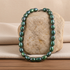 Bottle Green Statement Necklace Kazuri Fair Trade Beads