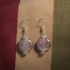 Pink Handmade Artisan Bead  Earrings