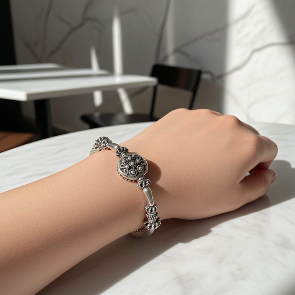 Sterling Silver Bangle Bracelet