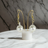 White Shell pearl Earrings