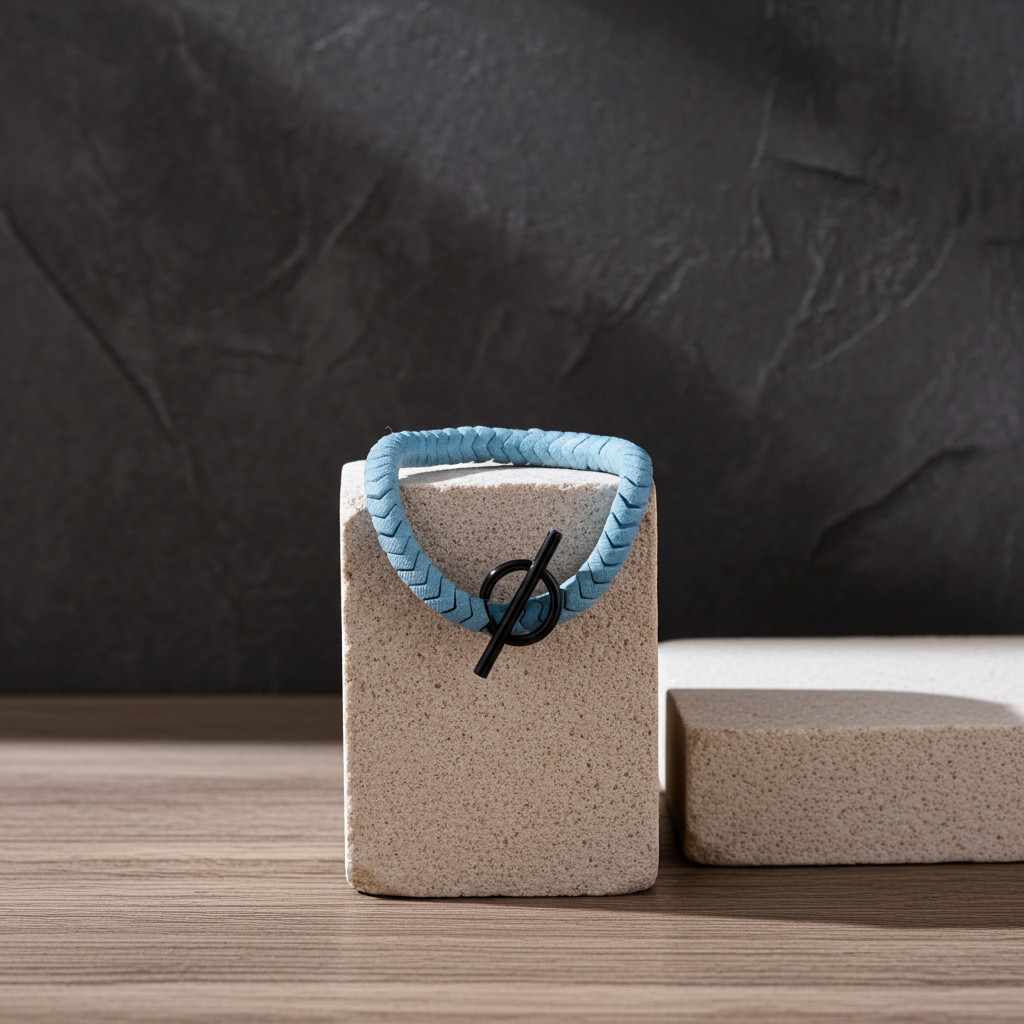 Light Blue Surfer Bracelet Unisex