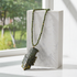 Big Bold Jade Pendant Necklace Intriguing Style
