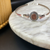 Boho Multi-colored Leather Choker Necklace Minimalist Style