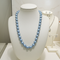 Blue Shell Pearl Necklace