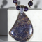 Lepedolite and Purple Nevada Variscite Gemstone Necklace