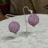 Pink Handmade Fair Trade Bead Earring