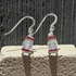 Fire And Ice Crystal Earrings