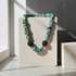Chunky Turquoise Nugget Necklace