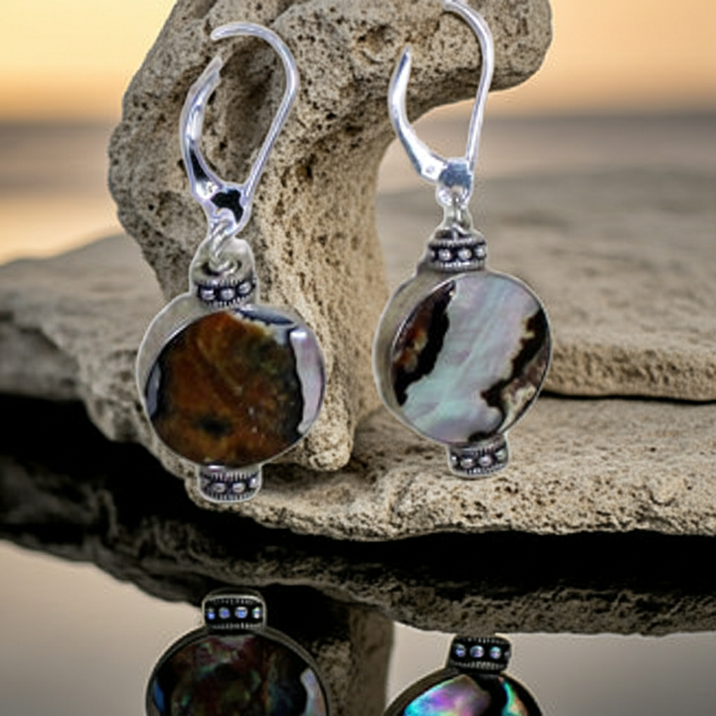 Painted Pony Sterling Silver Earrings