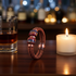 Copper Metallic Cord Fair Trade Bead Bracelet