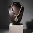 Beautiful Ocean Jasper Timeless Gemstone Pendant on Beaded Necklace