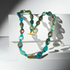 Unique Gemstone Nugget Necklace