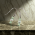 Pale Green Pearl Earrings