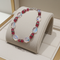 Rose Crystal Beaded Bracelet