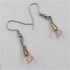 Pink Crystal and Sterling Earrings - VP's Jewelry