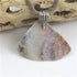 Designer Cut Moss Agate Pendant Necklace - VP's Jewelry