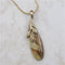 Mookalite and Gold Gemstone Pendant Necklace - VP's Jewelry
