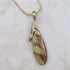 Mookalite and Gold Gemstone Pendant Necklace - VP's Jewelry