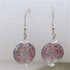 Pink Handmade Artisan Bead Earrings - VP's Jewelry