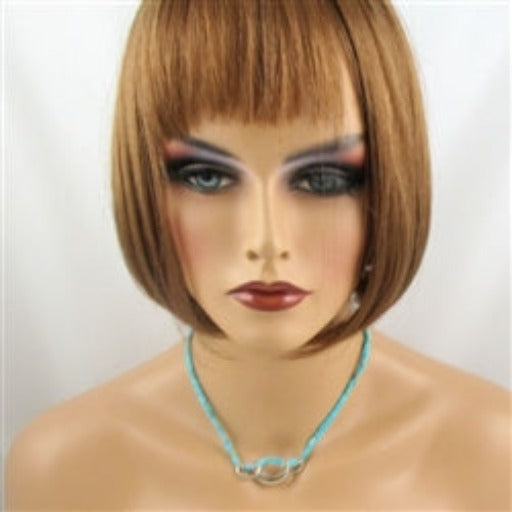 Buy hand cut cananea turquoise necklace