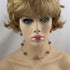 Handmade Artisan Necklace and Earrings Beige Jewelry Set - VP's Jewelry  