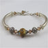Sand Swirled Artisan Bead & Noodle Bangle Bracelet - VP's Jewelry  