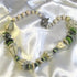 Cream Handmade Kazuri Necklace Chunky - VP's Jewelry