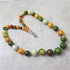 Big Bold Beaded Necklace in Colorful Jasper - VP's Jewelry