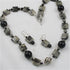 Onyx & Jasper Classic Necklace & Earrings
