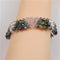 Cuff Crystal Bracelet in Vitrail Three Strand - VP's Jewelry