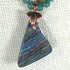 Rainbow Calsilica andAmazonite Necklace & Earrings - VP's Jewelry
