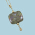 Olive Handmade Artisan Bead Pendant Necklace - VP's Jewelry