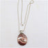 Classic Rosette Stone Pendant Necklace - VP's Jewelry