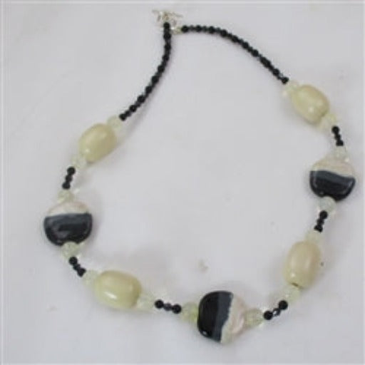 Cream Kazuri Necklace