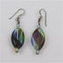 Handmade Artisan Bead Earrings Green & Blue - VP's Jewelry  