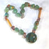 Turquoise Nugget and Peacock African Kazuri Necklace - VP's Jewelry