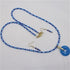 Blue Millefiori Beaded Necklace and Earrings - VP's Jewelry  