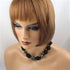 Exquisite Black Beaded Necklace Handmade - VP's Jewelry