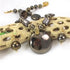 All Black Kazuri Fair trade Bead Fashion Necklace & Earrings - VP's Jewelry