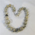 Buy rare & exotic petrified dinosaur bone & silver necklaced