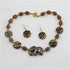 Buy black Kazuri Fair trade  elephant necklace & earrings online