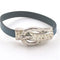 Teal Men's Leather Bracelet - VP's Jewelry