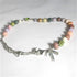 Whimsical Lily Necklace in Pink Handmade Ceramic Beads - VP's Jewelry  