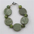 Kazuri Bracelet Olive Green Kazuir Beads - VP's Jewelry