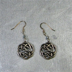 Pewter Coin Earrings - VP's Jewelry