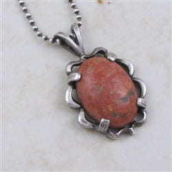 Sunstone Gemstone Pendant Necklace - VP's Jewelry
