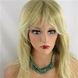 Multi-strand Gemstone Necklace Amazonite Necklace - VP's Jewelry