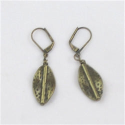 Antique Brass Drop Earrings - VP's Jewelry