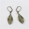 Antique Brass Drop Earrings - VP's Jewelry