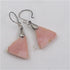 Pink Opal earrings